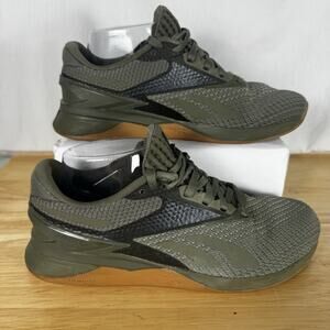 Reebok Nano X3 Green Gum Cross Training Gym Shoes ID1867 EU 38.5